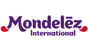 Mondelez International logo and company name