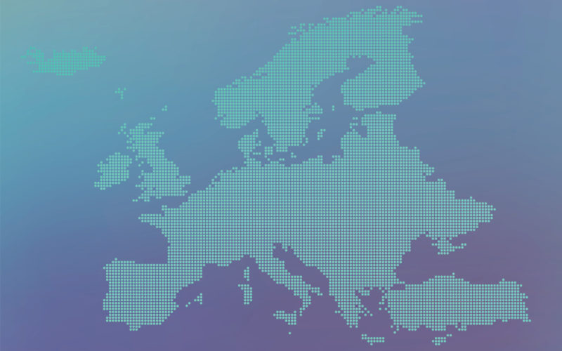 Euro-Asia map